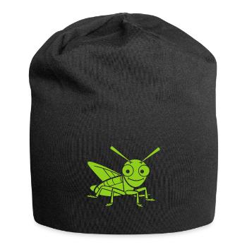 Sauterelle - Bonnet en jersey - noir - Devant