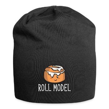Cinnamon roll - Jersey Beanie - black - Front