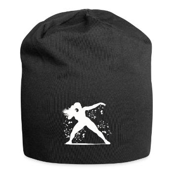 Lanceur de poids Colorsplash Lancer de poids - Bonnet en jersey - noir - Devant