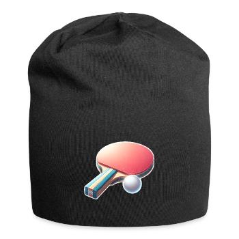 Ping-pong - Bonnet en jersey - noir - Devant