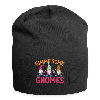 Garden Gnome Costume Gimme Some Gnomes Gnome - Jersey-Beanie - Schwarz - Vorne