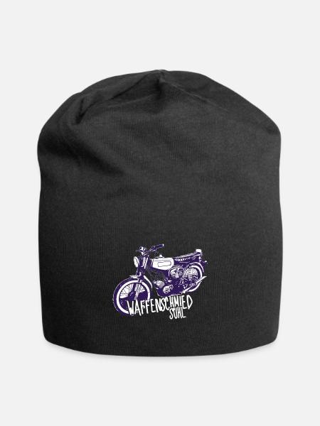 Simme Sr51/Schwalbenfahrer / Ostalgie /Mofa / KR51 - Jersey-Beanie - Schwarz