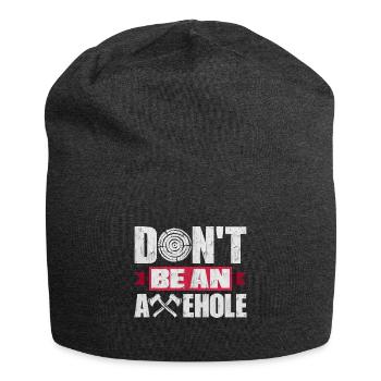 Axe Hatchet Throwing Hatchet Ax Thrower Dont Be - Jersey Beanie - charcoal grey - Front