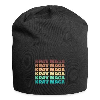 Martial Arts Self Defense Krav Maga - Jersey-Beanie - Schwarz - Vorne