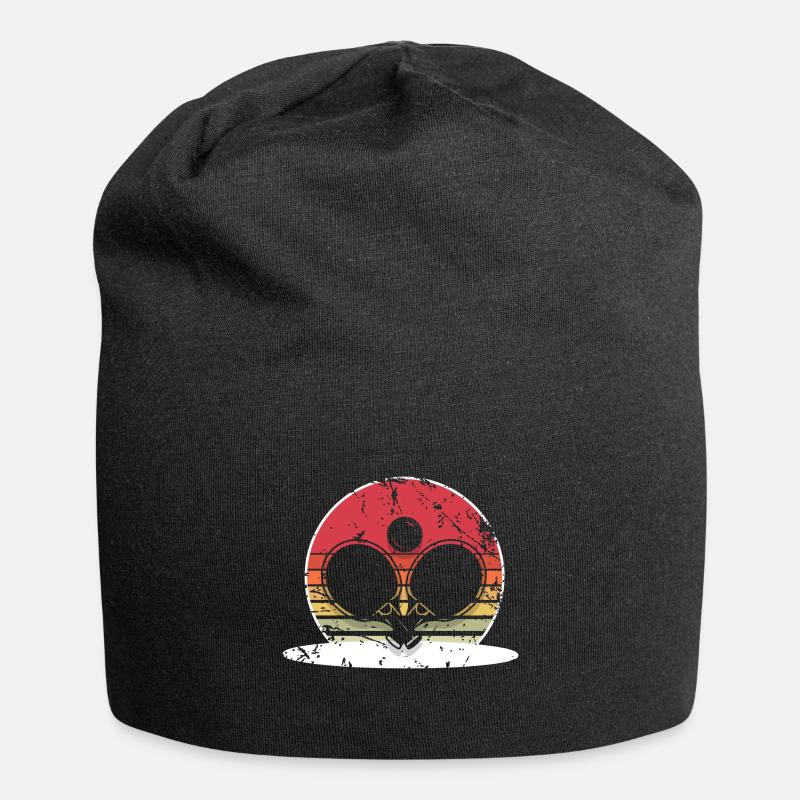 Ping-pong - Bonnet en jersey - noir