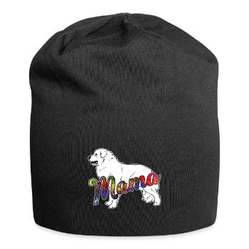 Great Pyrenees Great Pyrenees Mama - Jersey Beanie - black - Front