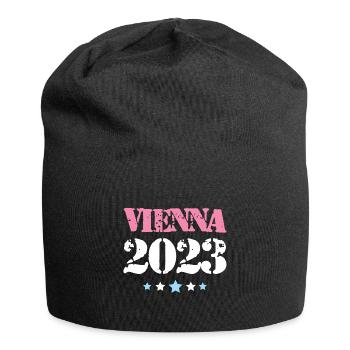 Vienne 2023 Vienne - Bonnet en jersey - noir - Devant