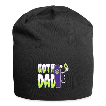 Papa gothique - Bonnet en jersey - noir - Devant