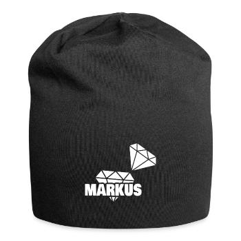 Kostbar Markus - Jersey-Beanie - Schwarz - Vorne