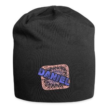 Daniel - Jersey-Beanie - Schwarz - Vorne