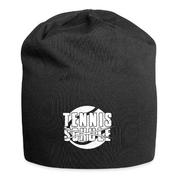 Tennis Statt Schule Tennisspieler - Jersey-Beanie - Schwarz - Vorne
