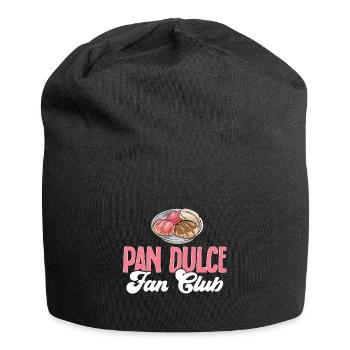 Concha Hispanic Mexican Pan Dulce - Jersey Beanie - black - Front