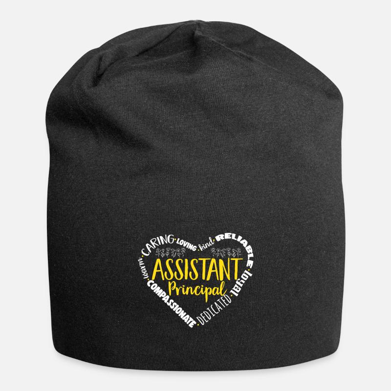 Stellvertretender Schulleiter - Jersey-Beanie - Schwarz