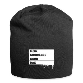 Occupation: Angiologist - Jersey Beanie - black - Front