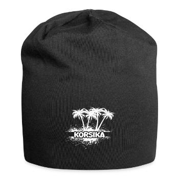Corsica as a party - Jersey Beanie - black - Front
