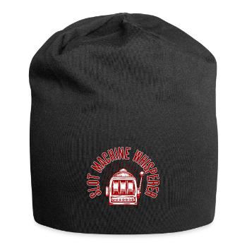 Gambling Fan Slot Machine Whisperer Casino - Jersey-Beanie - Schwarz - Vorne
