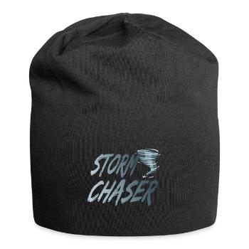 Storm cyclone for a storm chaser - Jersey Beanie - black - Front