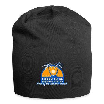 I Need To Be Seahabilitated Head of the Meadow - Jersey-Beanie - Schwarz - Vorne