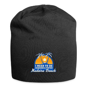 I Need To Be Seahabilitated Madeira Beach Summer - Jersey-Beanie - Schwarz - Vorne