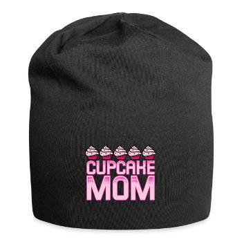 Cupcake Nut Baking - Jersey Beanie - black - Front