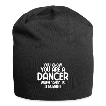 Breakdancing Tanzen für Tänzer - Jersey-Beanie - Schwarz - Vorne