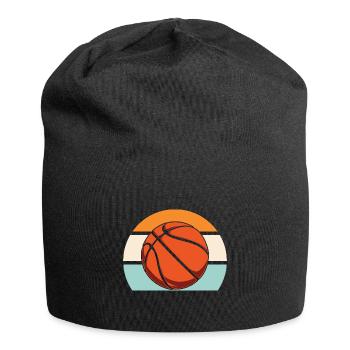 Basketball Basketballer - Jersey-Beanie - Schwarz - Vorne