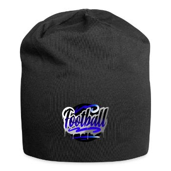 Football - Jersey-Beanie - Schwarz - Vorne