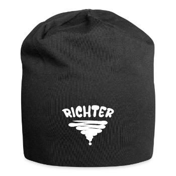 Cadeau pour le juge - Bonnet en jersey - noir - Devant