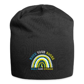 Rock Your Socks World Down Syndrome - Bonnet en jersey - noir - Devant