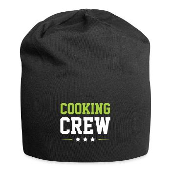 Équipe de cuisson - Bonnet en jersey - noir - Devant