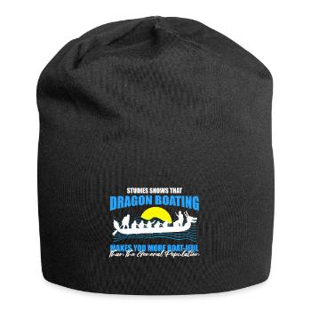 Chinese Boat Race for Dragon Boat Trainers - Jersey Beanie - black - Front