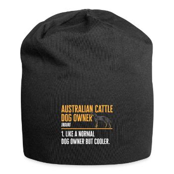 Australian Cattle Dog Red Blue Heeler - Jersey-Beanie - Schwarz - Vorne