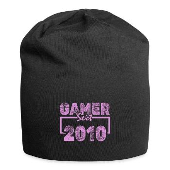 2010 - Jersey-Beanie - Schwarz - Vorne