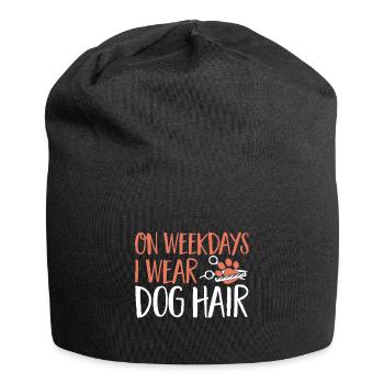 Salon de coiffure pour chiens - Bonnet en jersey - noir - Devant