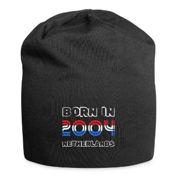Pays-Bas 2004 - Bonnet en jersey - noir - Devant