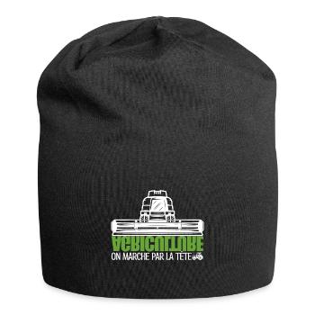French farmers, farmer, agriculture. - Jersey Beanie - black - Front