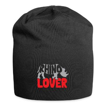 Rhino Rhino Unicorn - Jersey Beanie - black - Front