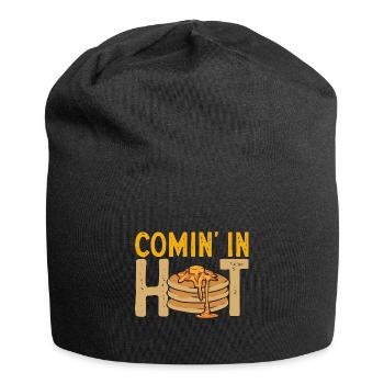Pancake Breakfast Pancakes - Jersey Beanie - black - Front