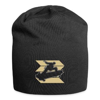 Skateboard Skater - Jersey Beanie - black - Front