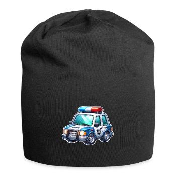 Police - Bonnet en jersey - noir - Devant