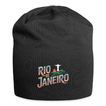 Rio de Janeiro - Bonnet en jersey - noir - Devant