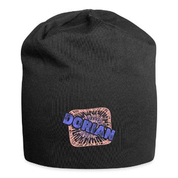 Dorian als Kollege - Jersey-Beanie - Schwarz - Vorne