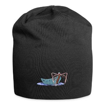 marin marin marin marin Moin ahoy crabe - Bonnet en jersey - noir - Devant