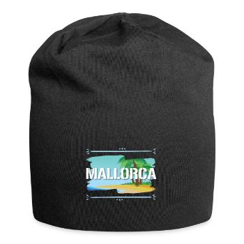 Majorca - Jersey Beanie - black - Front