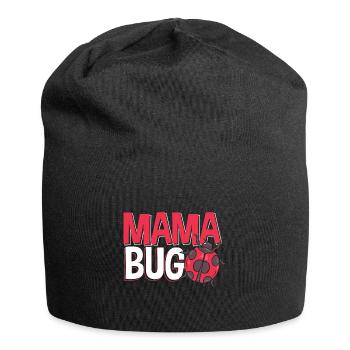 Ladybug Entomologist Ladybirds Entomology Mama Bug - Jersey-Beanie - Schwarz - Vorne