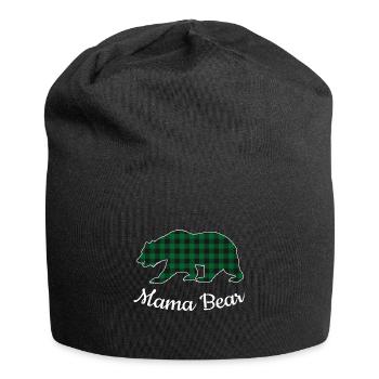 Mama Bear - Jersey-Beanie - Schwarz - Vorne