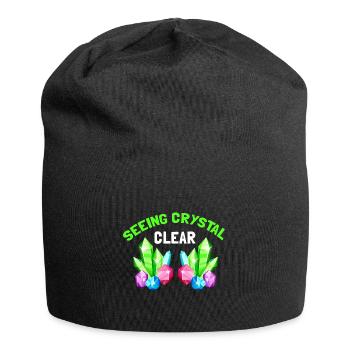 Rock Research and Quartz Rock Design - Jersey Beanie - black - Front