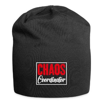 Graphic of the Head of Activities of the - Jersey Beanie - black - Front