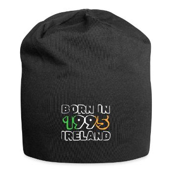 Geboren 1995 - Jersey-Beanie - Schwarz - Vorne