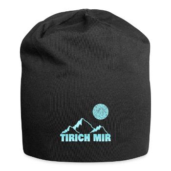 mir - Jersey-Beanie - Schwarz - Vorne